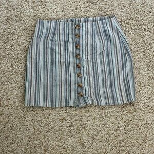 Sky and Sparrow striped skirt. Size small!